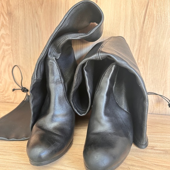 Stuart Weitzman Black Over-the-Knee Boots - Picture 3 of 8